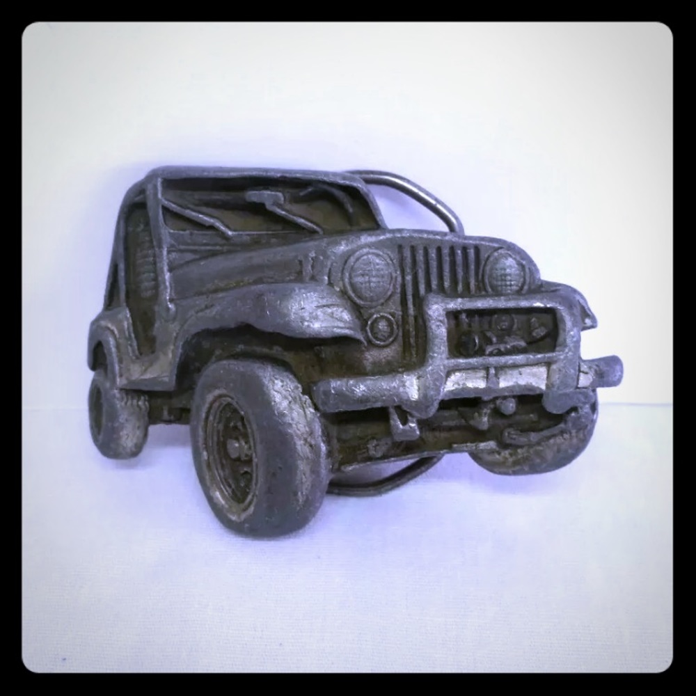 Jeep Belt Buckle Vintage 1978 Bergamot CJ7 CJ5